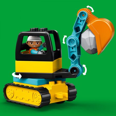 10931 LEGO® DUPLO Town Kravas automašīna un kāpurķēžu ekskavators 10931