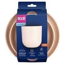 LOVI galda piederumu komplekts ar krūzīti, Nude, 21/533_bei 