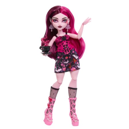 MONSTER HIGH lelle Spocīgie noslēpumi: Pusnakts dārza sērija - Draculaura, HYT72 