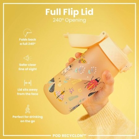 ION8 pudele, Bugs, 350 ml., I8RF350PYBUGS 