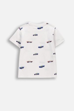 COCCODRILLO t-krekls ar īsam piedurknēm, balti, WC6143206HBK-001-122, 122 izmērs 