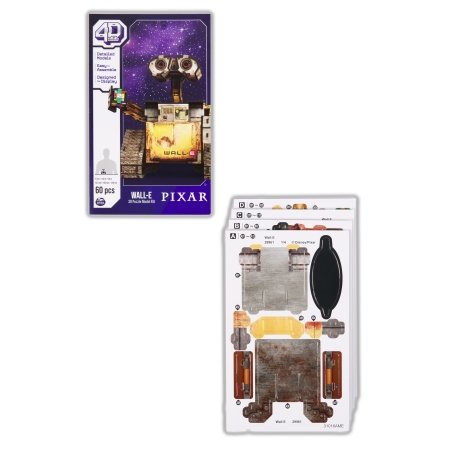 4D BUILD Puzle Wall-E, 6070175 