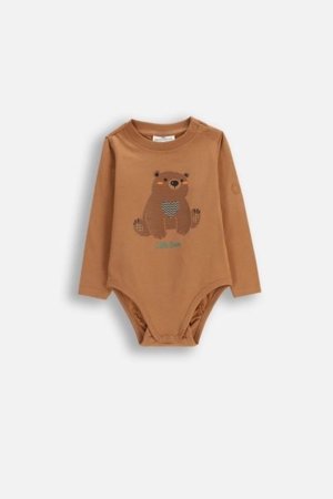 COCCODRILLO smilšu dzenītis FOREST FRIENDS BOY NEWBORN, brūns, cm 
