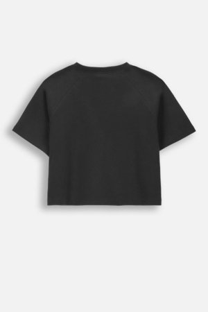 COCCODRILLO t-krekls ar īsam piedurknēm, melni, cm 