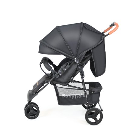 BABYTROLD ratiņi EASY GO, Black, 13-12S 