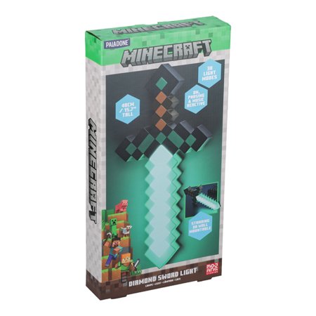 PALADONE MINECRAFT  lampa-Dimanta zobens, PP12711MCF 