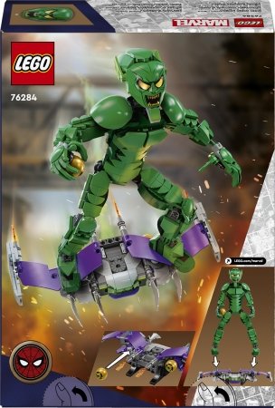 76284 LEGO® Super Heroes Marvel Būvējama Zaļā goblina figūra 