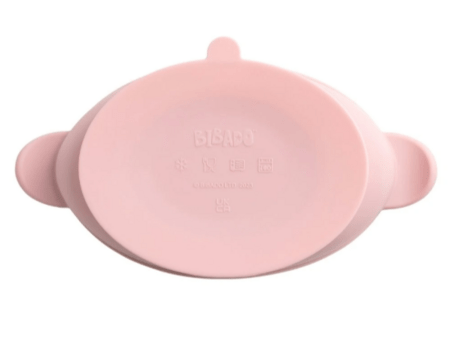 BIBADO silikona bļodiņa ar piesūcekni, blush, BIB210 