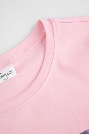 COCCODRILLO t-krekls ar īsam piedurknēm, rozā, izmērs 