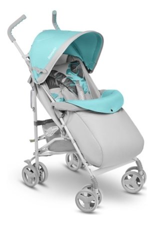 LIONELO ratiņi ELIA, Tropical turquoise 