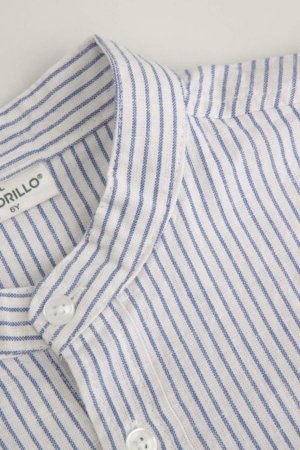 COCCODRILLO krekls ar īsam piedurknēm, zili, WC6136202EJB-014-140, 140 izmērs 