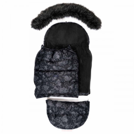 MILLI guļammaiss GROW UP Flori Grey 5902745544304