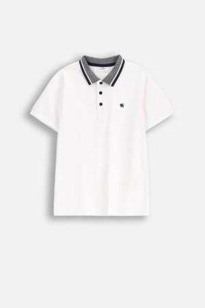 COCCODRILLO krekls ar īsām piedurknēm ELEGANT JUNIOR BOY, balta, WC5143602EJB-001-164, 164 cm 