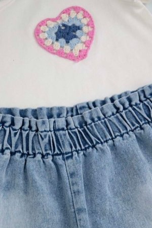COCCODRILLO komplekts SUMMER SET GIRL KIDS, krāsa, WC5117303XGK-022-104, 104 cm 