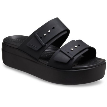 CROCS sandales BROOKLYN melni, 207431-001 42,5 izmērs 