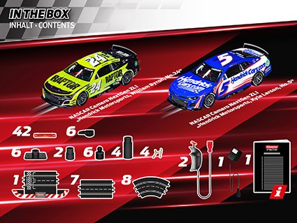 CARRERA GO trases komplekts NASCAR, 20025248 