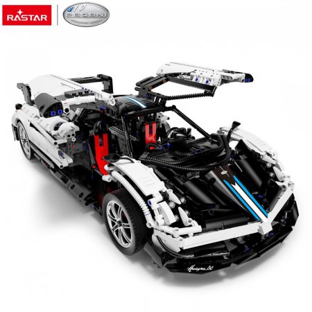 RASTAR 1:8 Pagani Huayra BC Bricks, saliekams auto modelis, 97910 97910