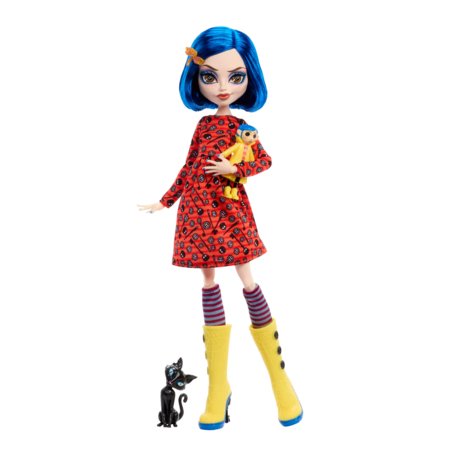 MONSTER HIGH x Coraline lelle Coraline, JHK65 