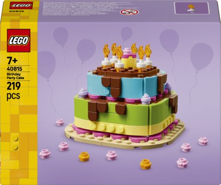 40815 LEGO® Dzimšanas dienas ballītes torte 