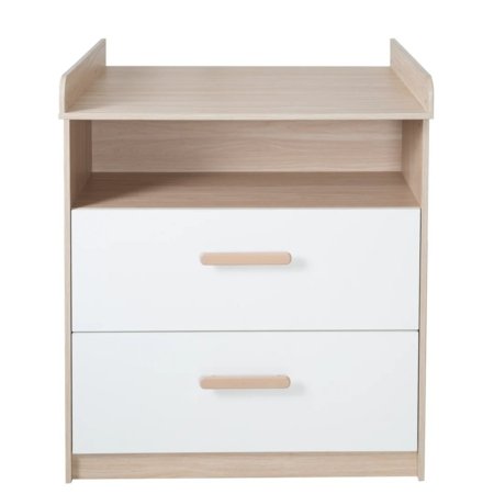 ROBA pārtinamā kumode CABANE, White/Oak, 1711867 