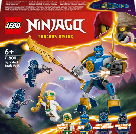 71805 LEGO® Ninjago Jay Robotu Cīņas Komplekts 