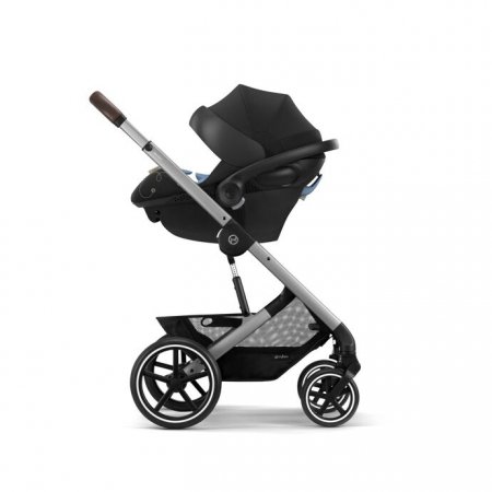 CYBEX ratiņi BALIOS S LUX, moon black, 522002533 