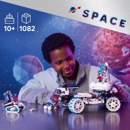 42211 LEGO® Technic Lunar Outpost™ Mēness visurgājējs – kosmosa transportlīdzeklis 