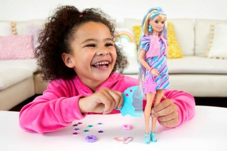 BARBIE Totally Hair Lelle – Ar blondiem matiem, HCM88 HCM88