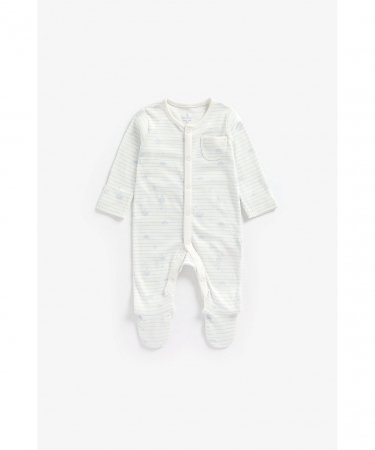 MOTHERCARE bodijs ar īsam piedurknēm + zīdaiņu kombinezons + lācītes, ZA246 547027