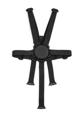 STOKKE siksnas barošanas krēsliņam TRIPP TRAPP, black, 651302 