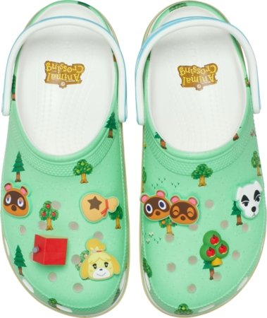 CROCS krokši ANIMAL krāsaini, 210101-90H 36,5 izmērs 