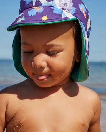BAMBINO MIO divpusēja peldcepure 0-12 mēn., sand squad, SWHAT0-12MSAN 