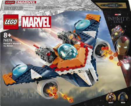 76278 LEGO® Marvel Rocket's Warbird Pret Ronan 