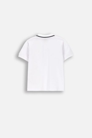 COCCODRILLO polo ar īsam piedurknēm, balti, izmērs 