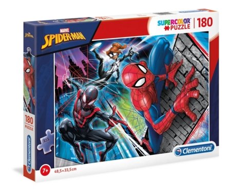 CLEMENTONI SPIDER-MAN puzle, 180 gab., 29293 