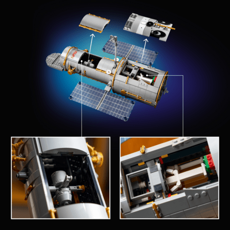11382 LEGO® Icons Habla kosmiskais teleskops 