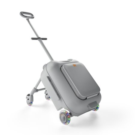 KINDERKRAFT bērnu koferis CABBY, pelēks, KACABB00GRY0000 