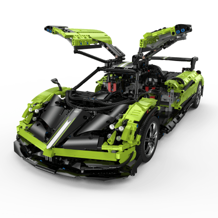 RASTAR 1:8 saliekams automašīnas modeli Pagani Huayra BC, 2892 daļas, 97910-G 