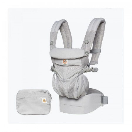 ERGOBABY ķengursoma Omni 360 Cool Air Mesh Pearl Grey BCS360PGREY BCS360PGREY