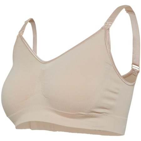 CARRIWELL bezšuvju barošanas krūšturis, 2 gab., S/M, black/honey, 308511 