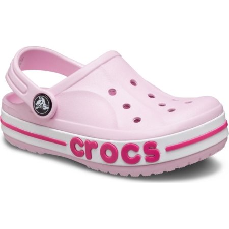 CROCS krokši BAYABAND rozā, 207018-6TG 27 izmērs 