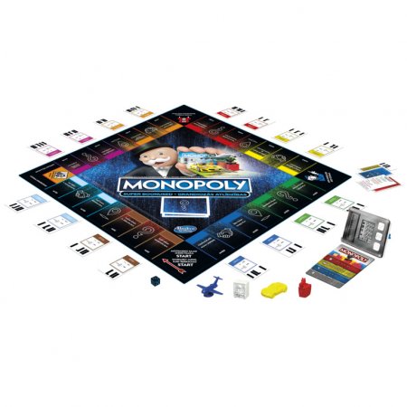 MONOPOLY spēle Super Electronic Banking (LV, EE), E8978EL0 E8978EL0