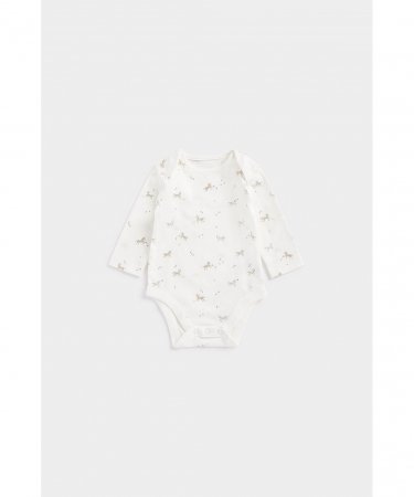 MOTHERCARE bodijs ar garām piedurknēm, 3 gab., CB370 608280