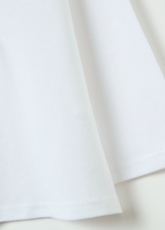 OVS polo ar garām piedurknēm, balti, 74 cm, 002079143 