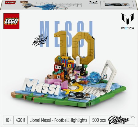 43011 LEGO® Editions Lionel Messi – Futbola spilgtākie mirkļi 