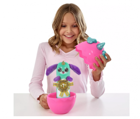 RAINBOCORNS plīša rotaļlieta ar piederumiem Puppycorn Surprise, 4 sērija, 9251 9251