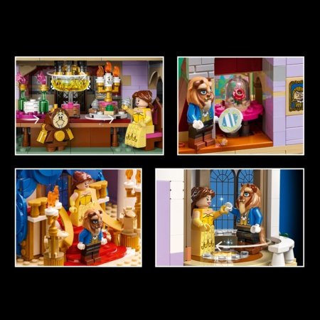 43263 LEGO® Disney Princess™ Skaistules un Briesmoņa pils 