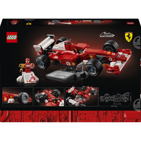 11375 LEGO® Icons Ferrari F2004 un Michael Schumacher 