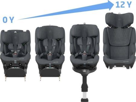 MAXI COSI autokrēsls PEARL XL SLIDE PRO, Authentic Truffle, 61-150 cm., 8623251110 