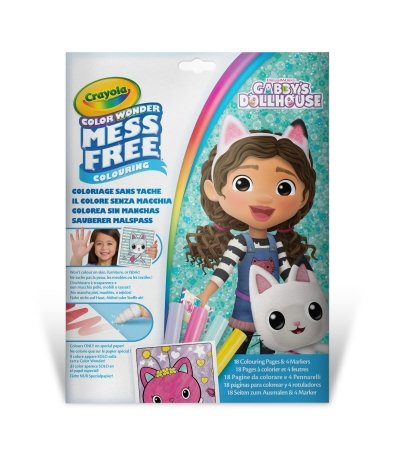 CRAYOLA radošais komplekts Wonder Mini Set Gabby's Dollhouse, 75-2861 